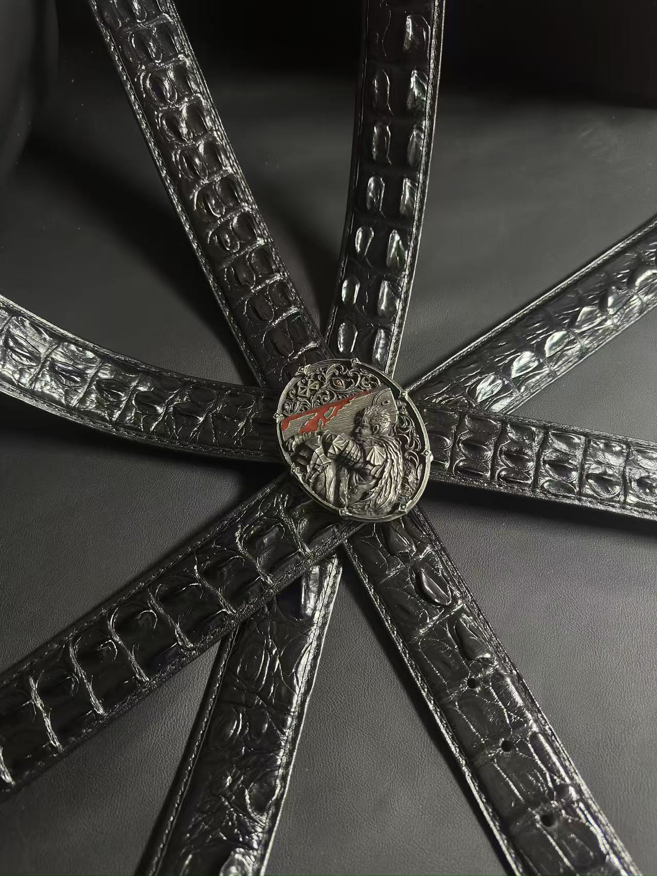 The Eclipse Crocodile Belt