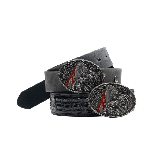 The Eclipse Crocodile Belt