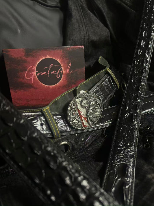The Eclipse Crocodile Belt