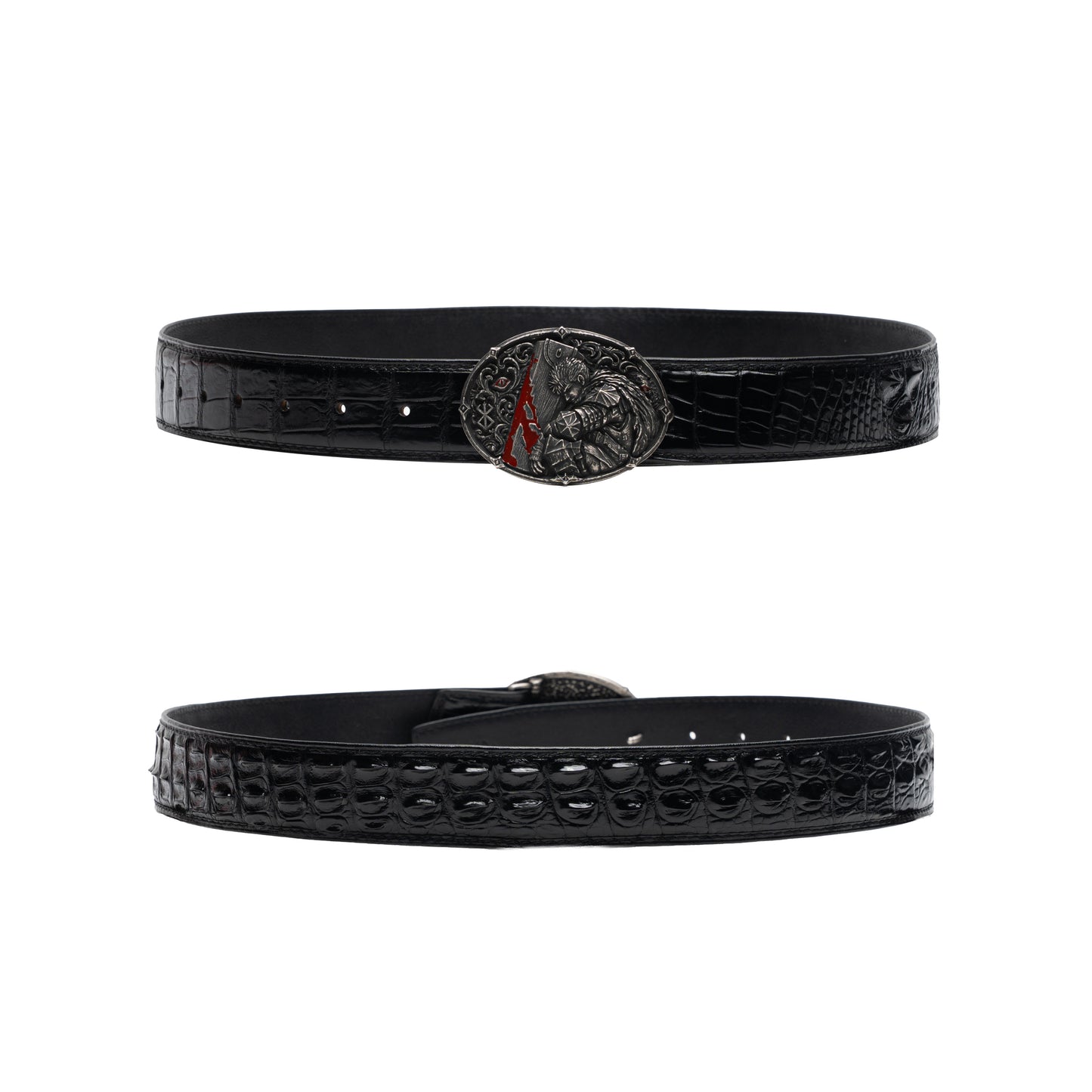The Eclipse Crocodile Belt