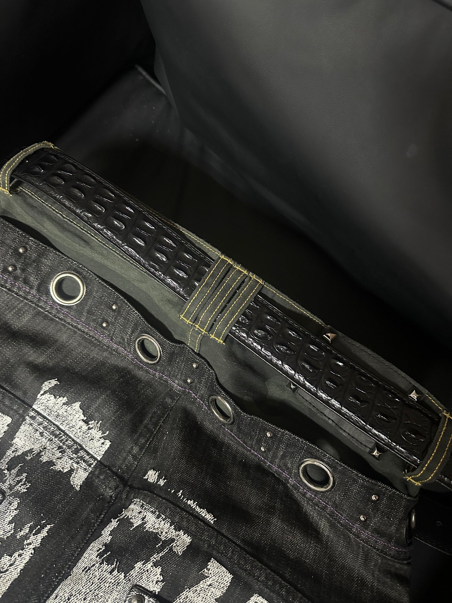 The Eclipse Crocodile Belt